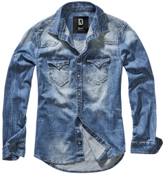 Brandit Riley Denim-Hemd, blau