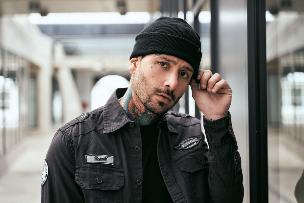 Brandit Luis Vintage-hemd, schwarz