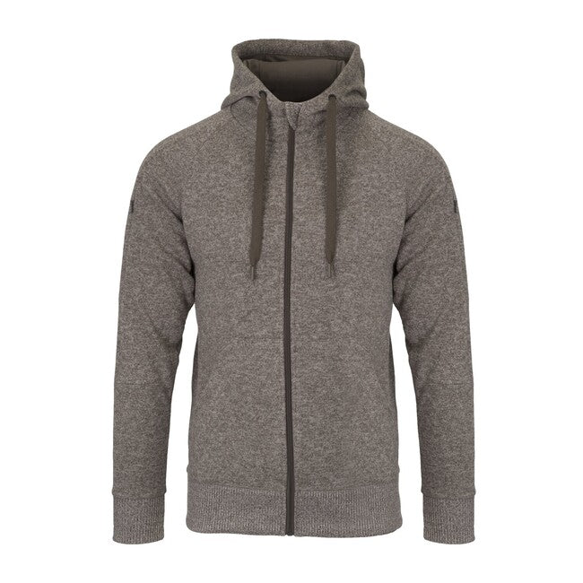 Helikon-Tex Covert Tactical Full Zip Hoodie, Melange Light Tan