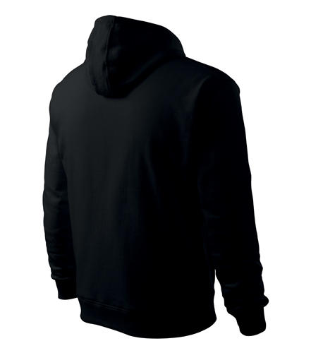 Malfini hooded Kapuzenpullover 320g/m, schwarz