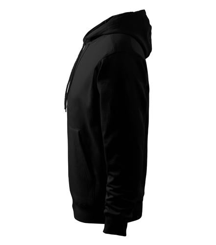 Malfini hooded Kapuzenpullover 320g/m, schwarz