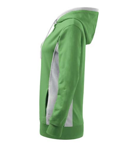 Malfini Kangaroo Φούτερ γυναικείο 280g/m2, πράσινο