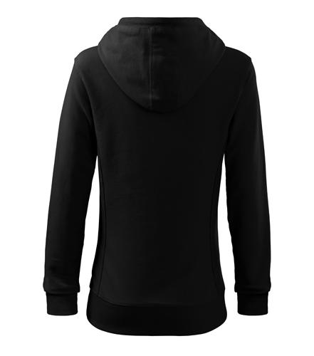 Malfini Kangaroo Φούτερ Γυναικείο 280g/m2, Μαύρο
