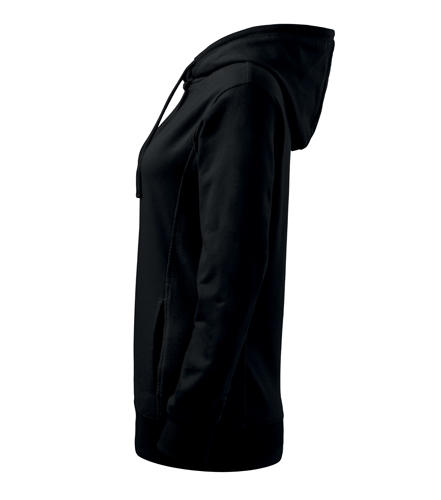 Malfini Kangaroo Φούτερ Γυναικείο 280g/m2, Μαύρο