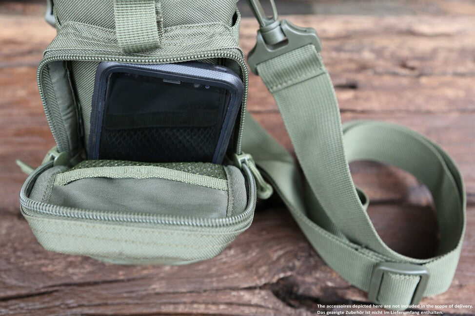 Brandit Molle Water Bottle Pouch II, Black