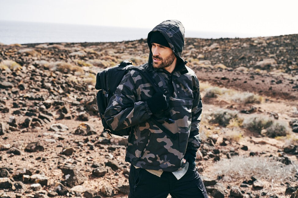 Brandit Windbreaker-Jacke Sherpa, oliv