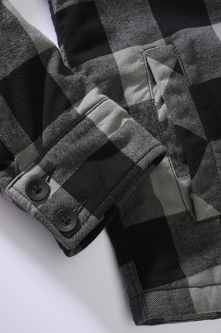 Brandit Lumber Jacke, schwarz+charcoal