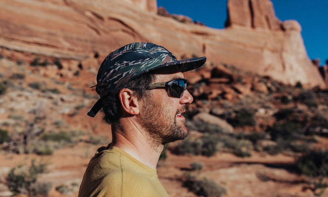 Wiley X Jackal Sunglasses, Captivate Tungsten Mirror, Matte Black/Tan