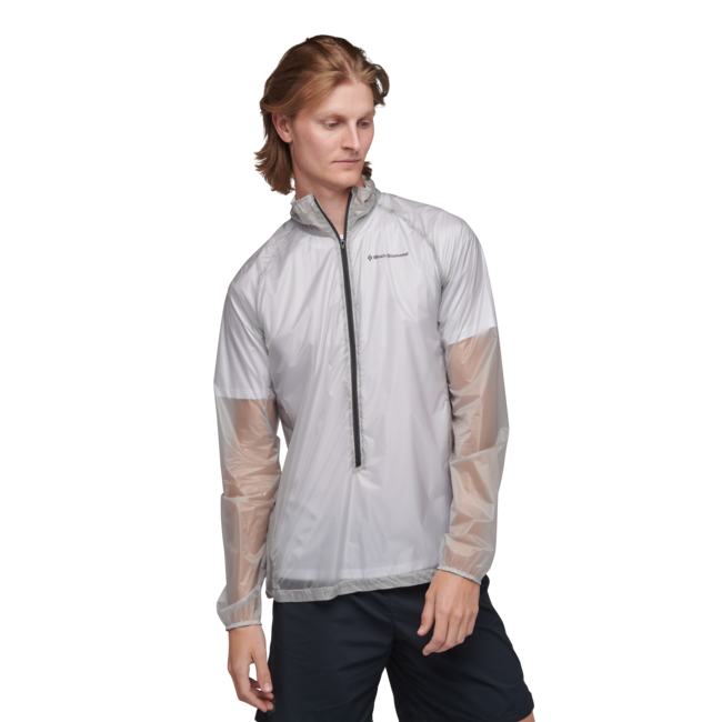 Black Diamond Deploy Wind Shell ανδρική μπούφαν, alloy