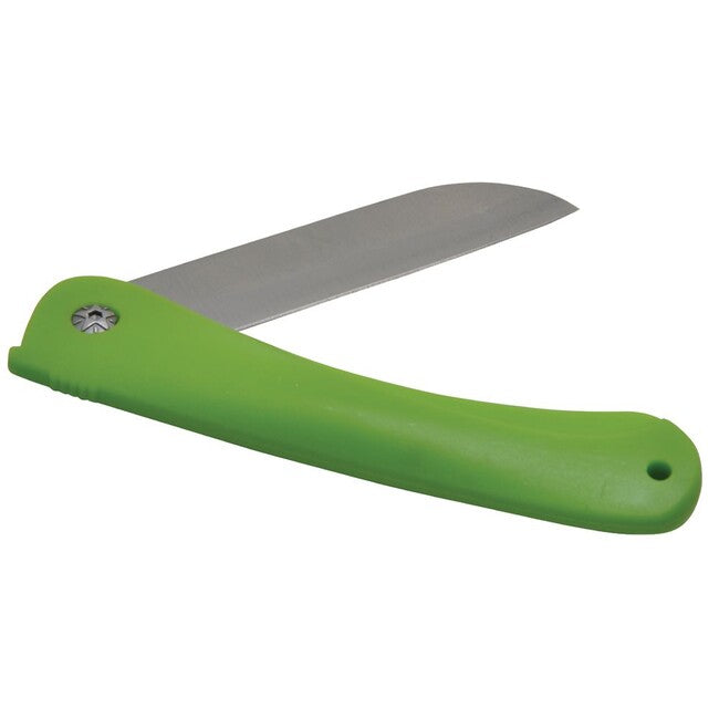 Baladeo ECO193 Birdy Pocket Knife, 8cm Blade, 2CR13 Steel, PP Handle, Green