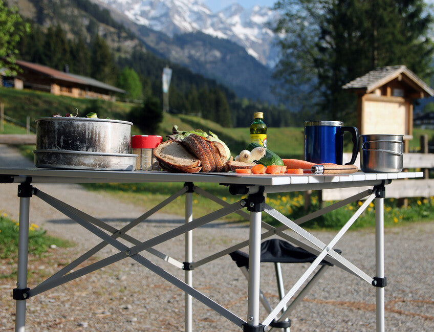 BasicNature Roll Table, 70 x 70 cm