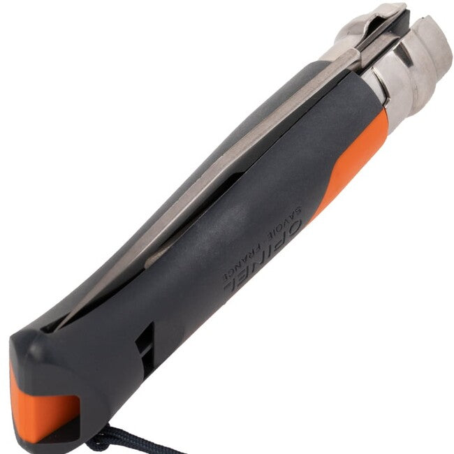 Opinel VRI N°08 Αναδιπλούμενο Μαχαίρι Inox Outdoor, πορτοκαλί