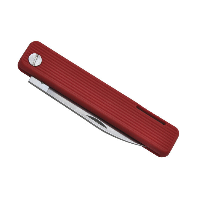 Baladeo ECO351 Papagayo Μαχαίρι Τσέπης 7 Λάμα, 5 cm, Ατσάλι 420, Λαβή TPE, Κόκκινο