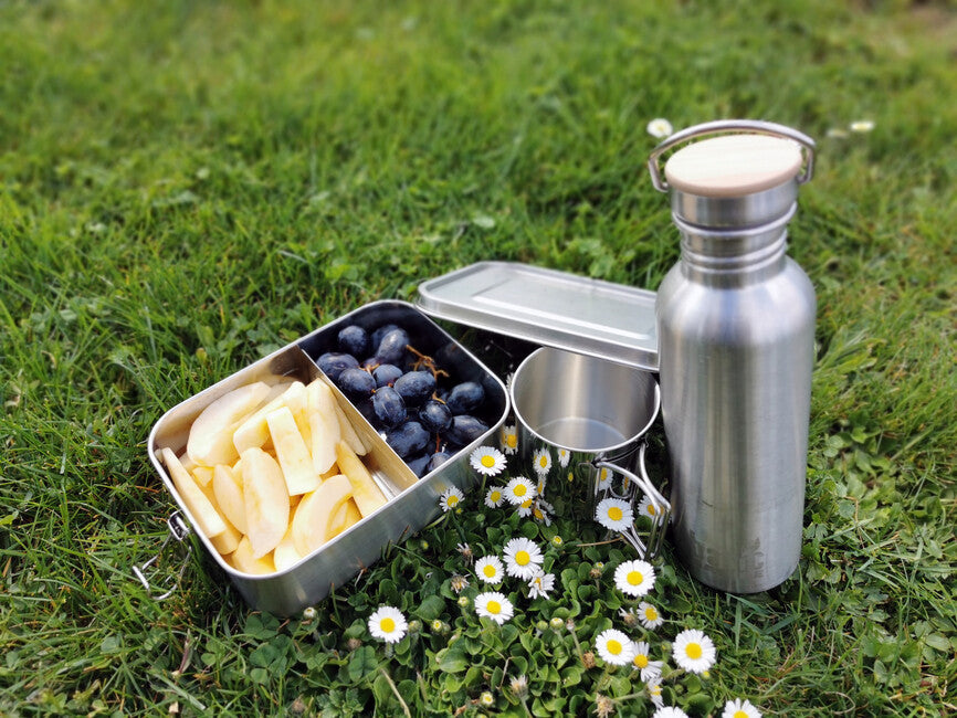 Origin Outdoors Deluxe Lunch Box Stainless Steel 1.2 l