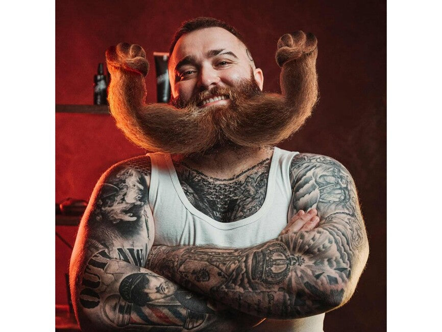 Angry Beards Bart & Bartwuchs Set - Roller & Doping