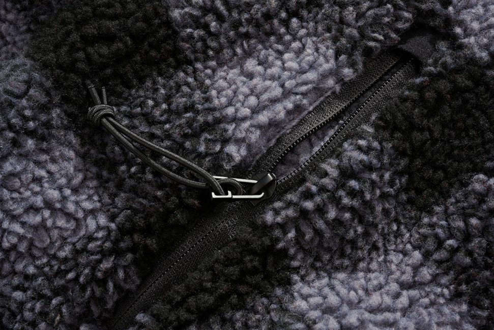 Brandit Teddyfleece Worker φούτερ fleece, μαύρο/γκρι