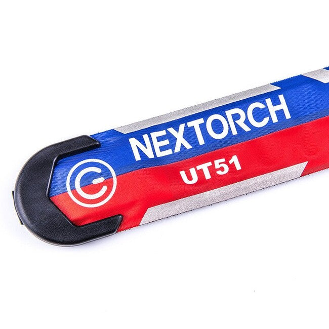 NexTorch® UT51 L λάμπα ασφαλείας με αναbleeping, κόκκινο-μπλε