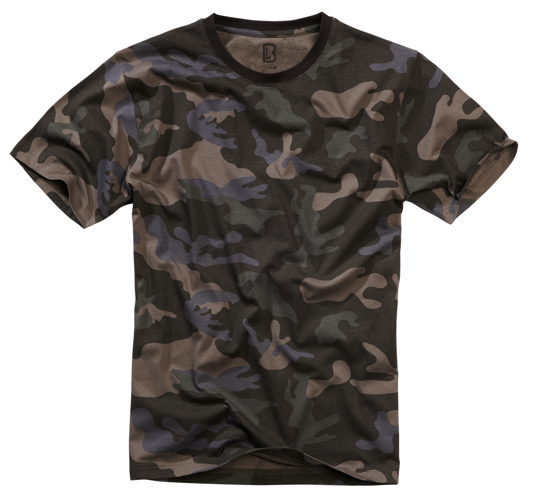 Brandit tričko, darkcamo