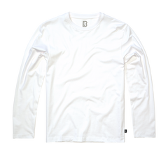 Brandit Premium langarm-T-shirt, weiß