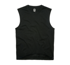 Brandit Ärmelloses T-shirt, Schwarz