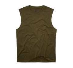 Brandit Ärmelloses T-shirt, Oliv