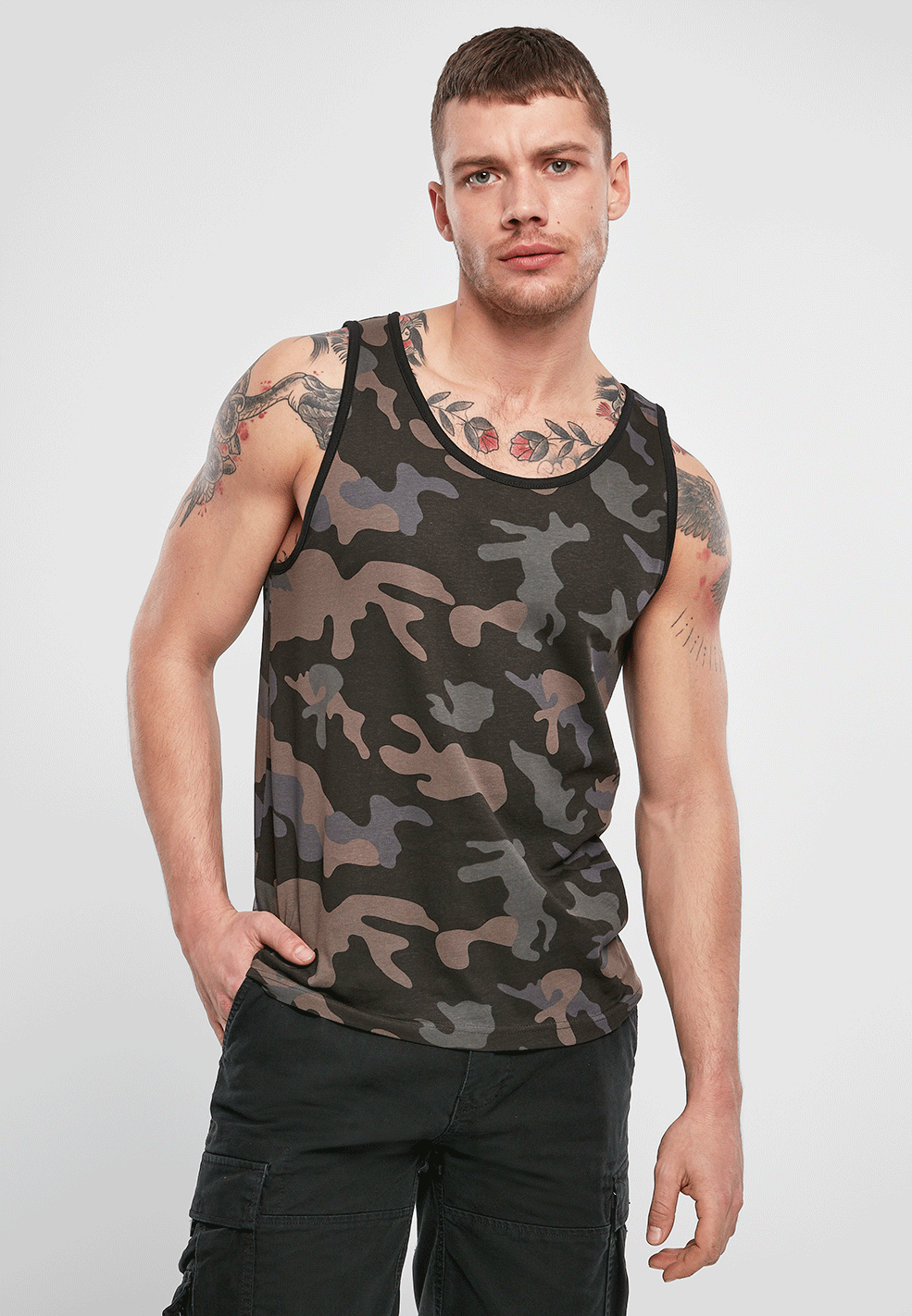 Brandit pánske tielko, darkcamo