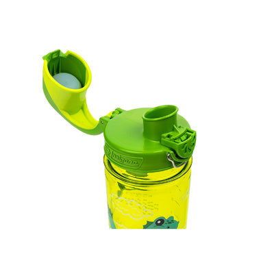 Nalgene Grip-n-Gulp Sustain Water Bottle 0.35L, Green Nessie