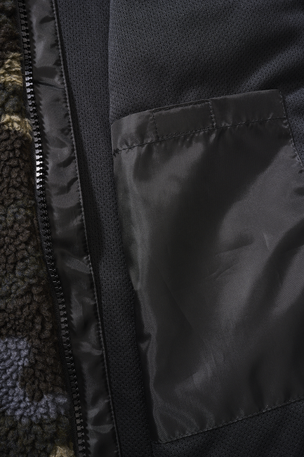 Brandit Teddyfleece Fleece Γιλέκο, darkcamo