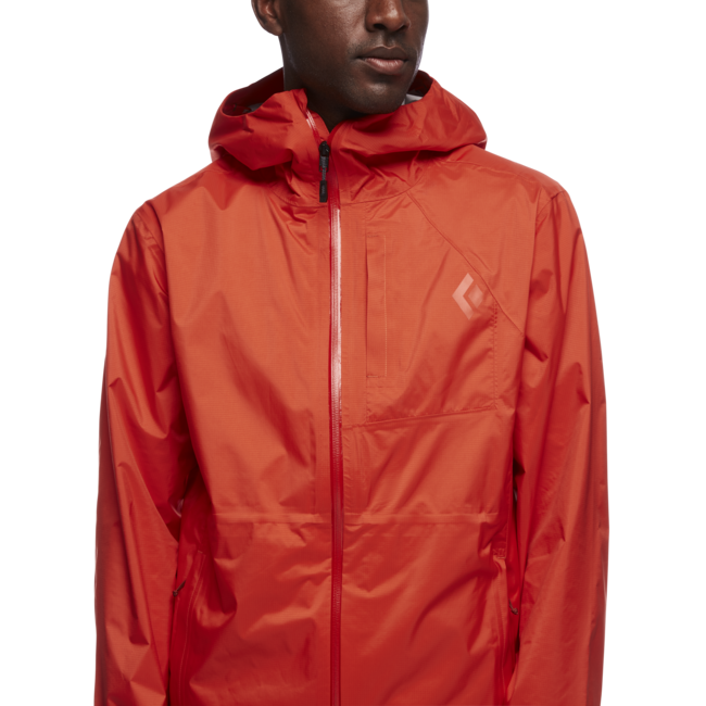 Black Diamond Treeline Men's Rain Shell Jacket, Octane