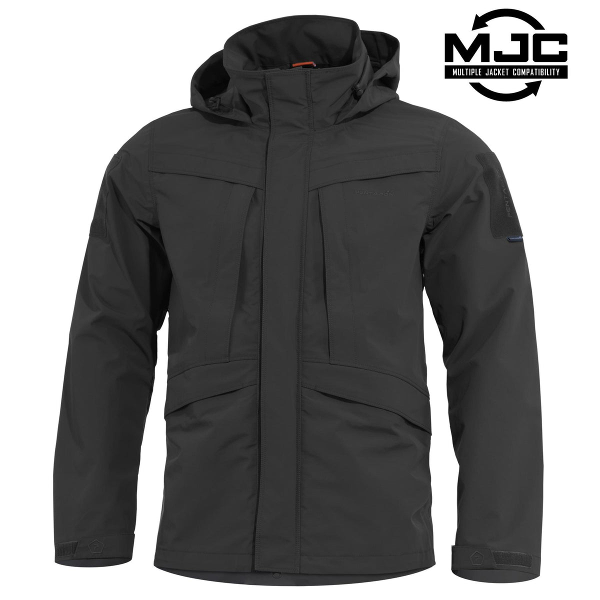 Pentagon Hurricane Herren Winterjacke, black