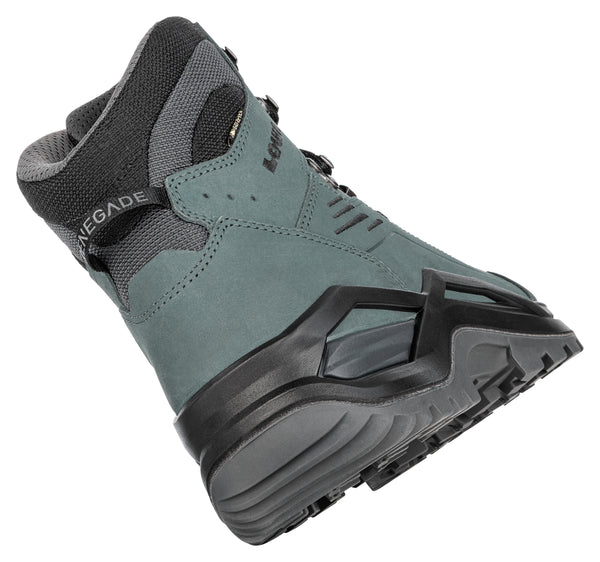 LOWA Renegade EVO GTX MID Trekkingschuhe für Herren, smoke green/grey