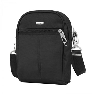 Travelon Classic Tour Anti-Theft Shoulder Bag, Black