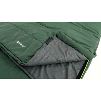 Outwell Contour Lux XL Schlafsack, reißverschluss links