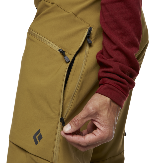 Black Diamond Dawn Patrol Hybrid παντελόνι ανδρικό, dark curry