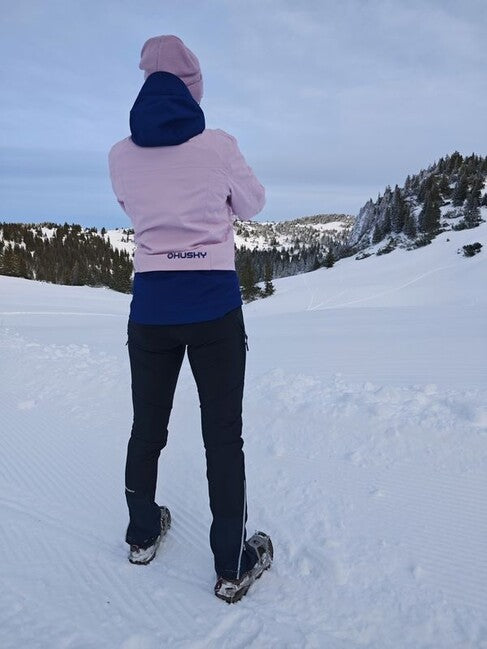 HUSKY Gambi Women's Ski Jacket, Pink/Blue