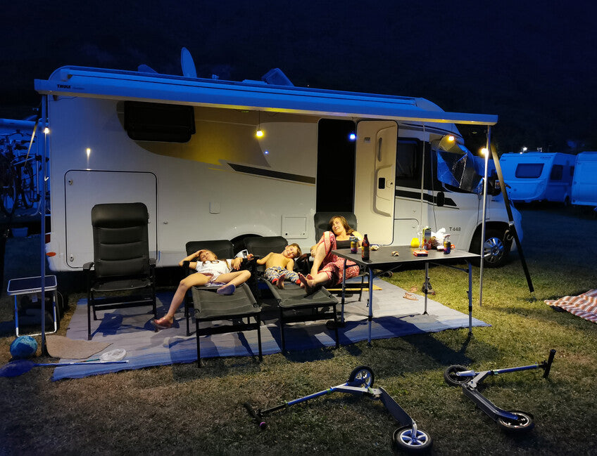 Origin Outdoors Connectable LED Lamp, Blue, 200 Lumens, Warm White