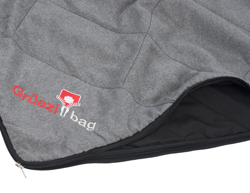 Grüezi-Bag Wellhealth Grüezi Wool Blanket, Grey