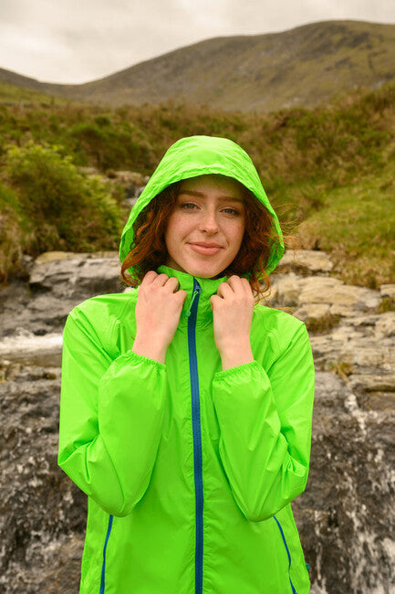 Mac in a Sac Origin 2 UNI wasserdichte jacke, neongrün