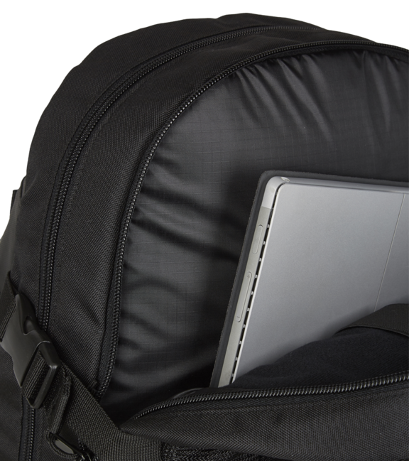 Forvert L.Louis cross backpack 25L, schwarz/schwarz