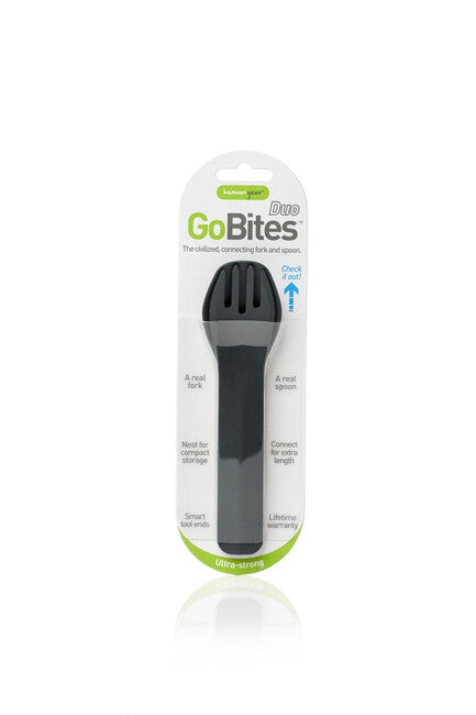 Humangear GoBites DUO besteck grau