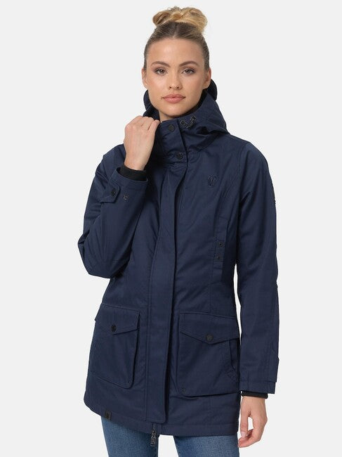 Navahoo BRINJAA damen-Softshell-Übergangsjacke, navy blau