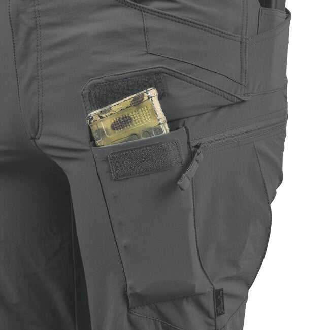 Helikon-Tex OTS Outdoor Tactical Shorts 11" VersaStretch Lite, Ash Grey/Black