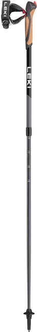 LEKI Spin Nordic Walking Stöcke, schwarz-silbergrau-weiß, 100 - 130 cm