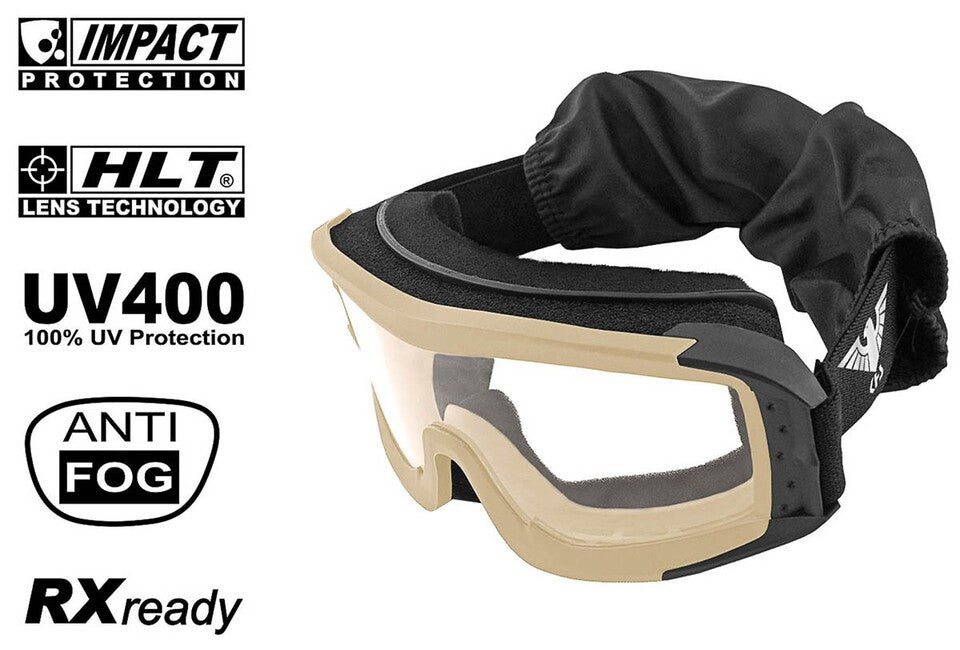 MFH Tactical Glasses, KHS, Khaki