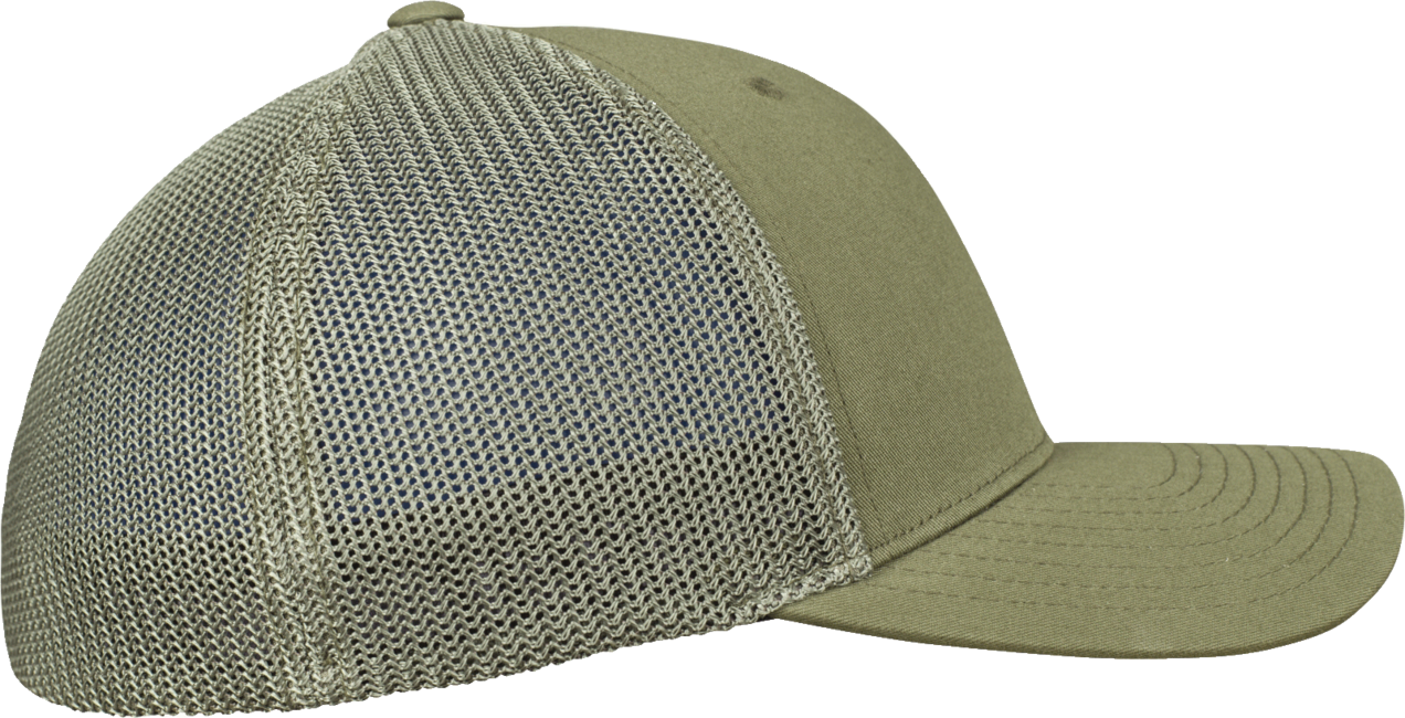 Brandit Flexfit Mesh Trucker Cap, Buck