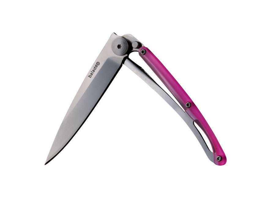 Baladeo ECO135 Ultra-Light Knife, Pink, 27g