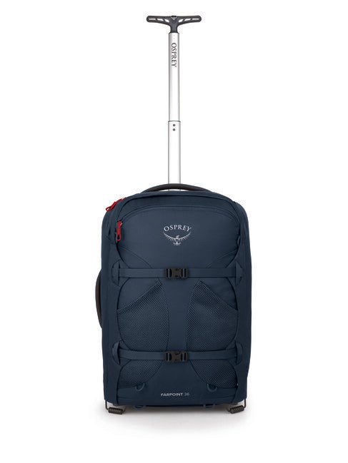 OSPREY Farpoint Wheels 36 reisetasche auf rädern, gedämpftes spaceblau