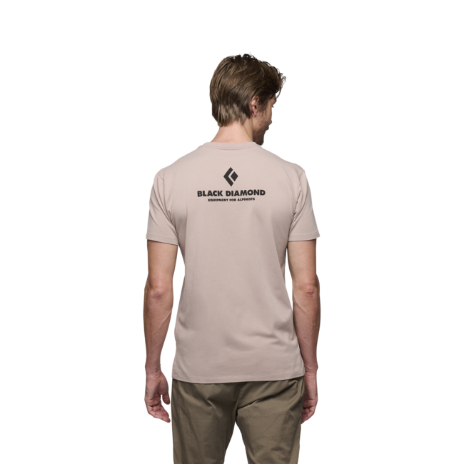 Black Diamond Equipment For Alpinist Μπλουζάκι Ανδρικό με Κοντό Μανίκι, Pale Mauve