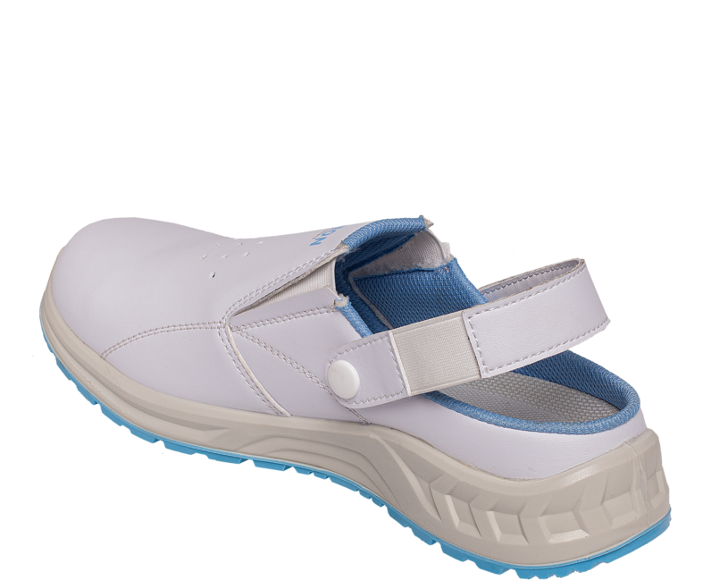 Bennon Work Shoes WHITE OB Slipper