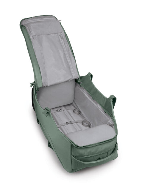 OSPREY SHUTTLE 130 Τσάντα Ταξιδίου με Ροδάκια, Koseret Green